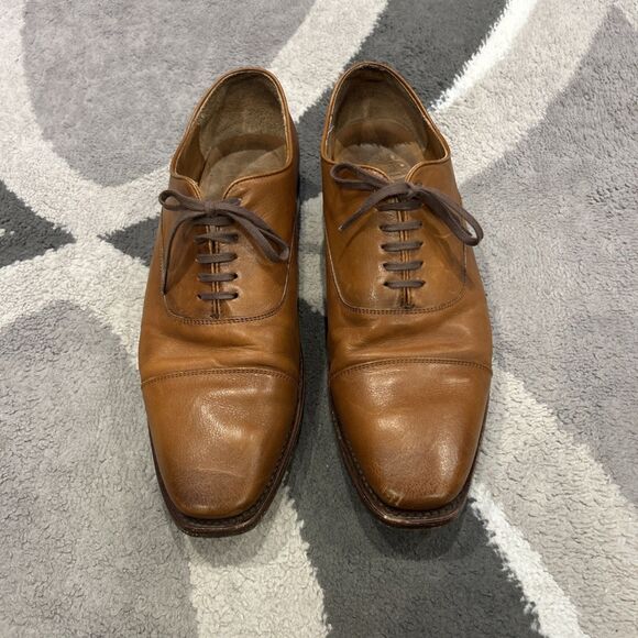 Thursday Boot Co Executive Cap Toe Shoes Mens 11 Brown Oxford Dress Leather main image 8
